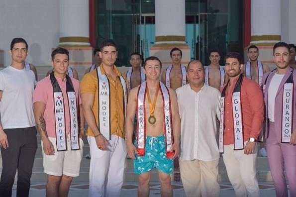 Representante de Xalapa gana preliminar de Traje de Baño en Mr Model Veracruz (+fotos)