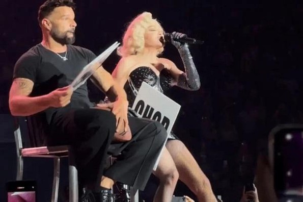 Madonna invitó a Ricky Martin a su show en Miami, eso sucedió
