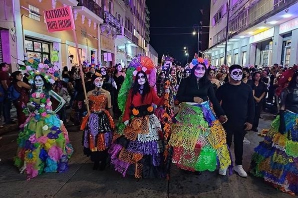Papaqui de Catrinas 