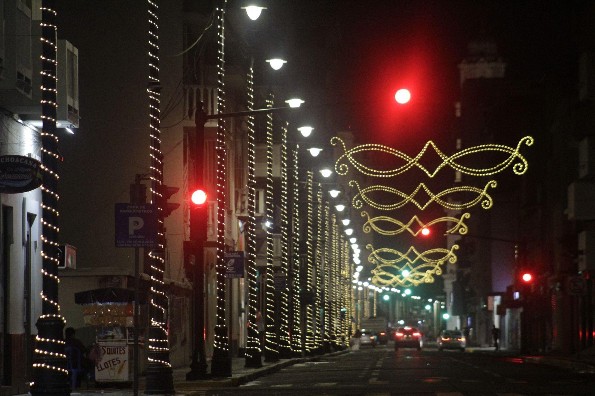 El centro de Veracruz se viste de luces para esta época navideña (+video)