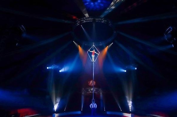 Cae trapecista cuando realizaba un acto en circo en Boca del Río, Veracruz