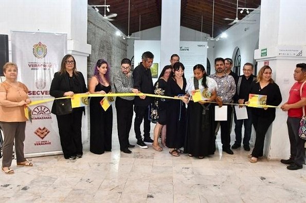 Inauguran la exposición colectiva de arte 