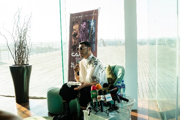 Samo confirma en conferencia de prensa concierto de "CAMILA" en Veracruz 