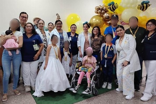 ¡Tocaron campana de la victoria! Siete niños vencen al cáncer en IMSS Veracruz
