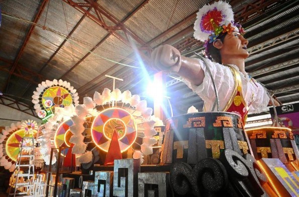  La tecnología y el arte se unen en los carros alegóricos oficiales del Carnaval de Veracruz