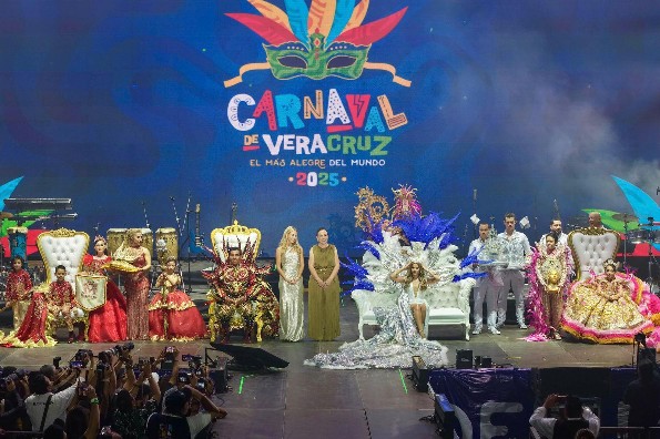 Así se vivió la coronación de la Corte Real del Carnaval de Veracruz 2025