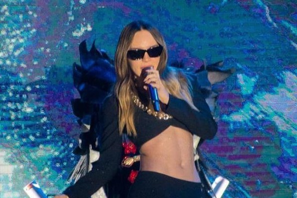 ¡Un concierto épico! Belinda en las fiestas titulares de Boca del Río