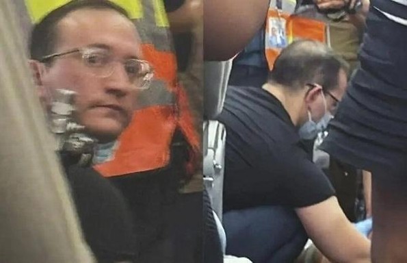 Lo salvan de un infarto en pleno vuelo