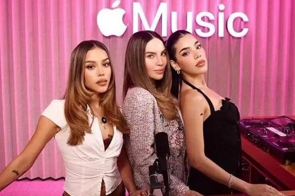 Belinda, Danna Paola y Kenia Os anuncian una canción en conjunto