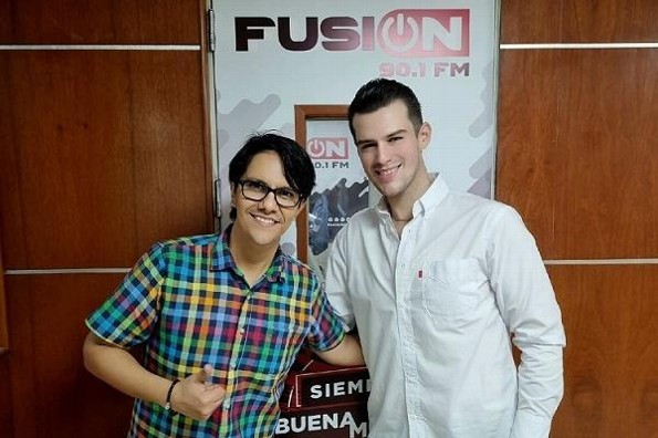 Nos visitó Mario Ucha, primer candidato a Rey del Carnaval de Veracruz