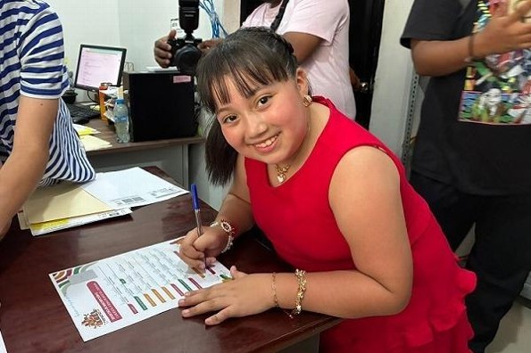 Regina Torrecilla Delgado, es candidata a Reina Infantil del Carnaval de Veracruz 2026 