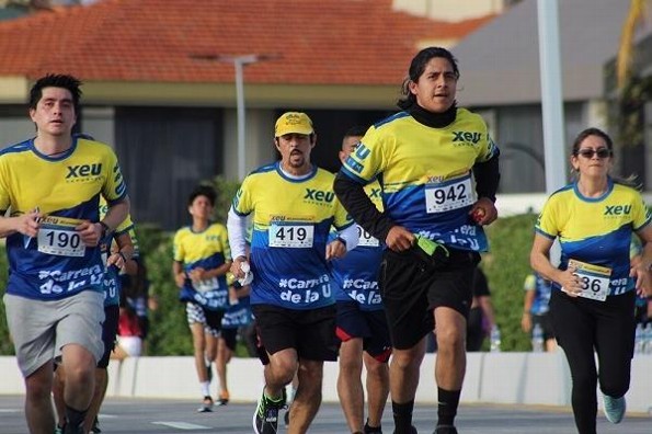 Esta es la ruta de la Carrera de la U de 5 y 10 KM Esta es la ruta de la Carrera de la U de 5 y 10 KM