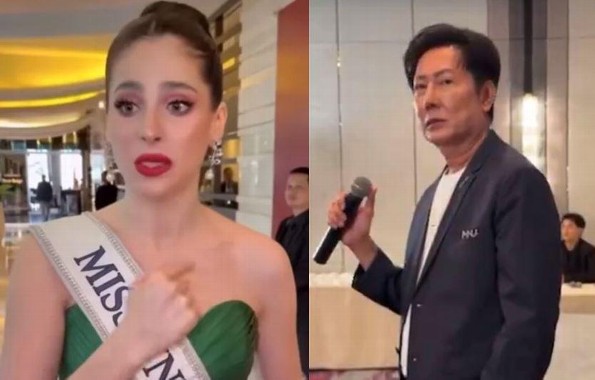 Polémica #MissUniverso2025: Filtran enfrentamiento entre Fátima Bosch y el directivo Nawat Itsaragrisil