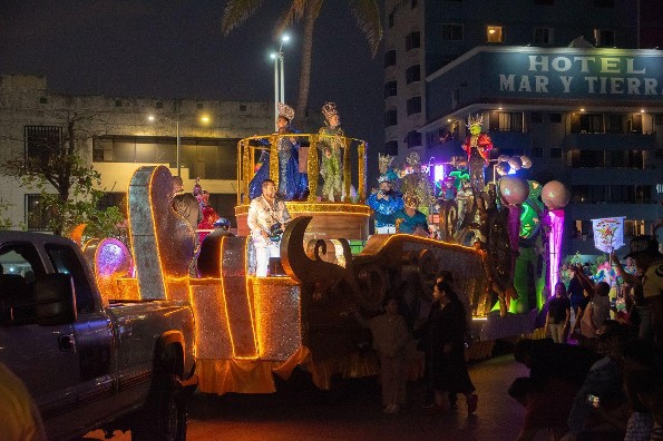 Alegría, baile y un gran ambiente en el Papaqui del Carnaval de Veracruz 2026