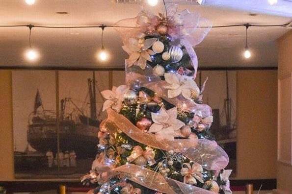 Enciende Árbol de Navidad el Hotel Veracruz Centro Histórico (+fotos)