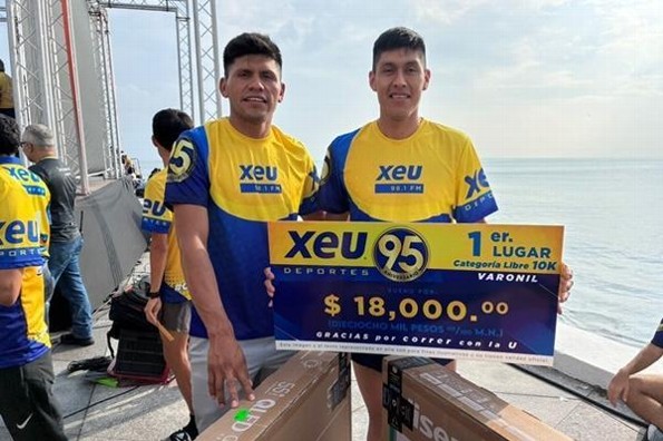 Hermanos Nava Águila ganan carrera XEU de Veracruz en modalidad 5K y 10K (+fotos)
