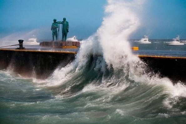 ¡Agárrate! Llega a Veracruz nortazo de 120 km/hora
