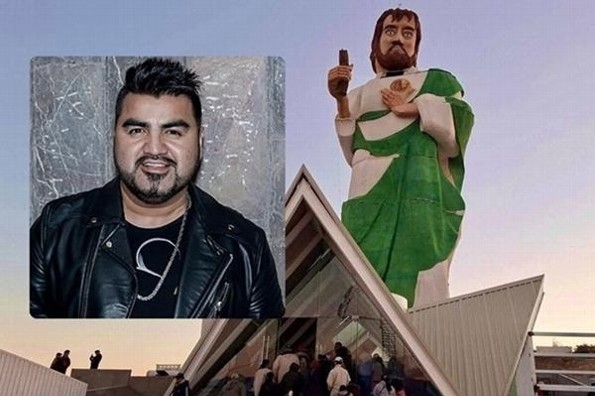 Estatua de San Judas Tadeo desata burlas y críticas ¡Se parece a El Mimoso!