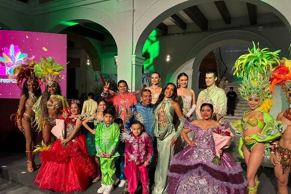 Presentan oficialmente la Corte Real del Carnaval de Veracruz 2026 (+video)