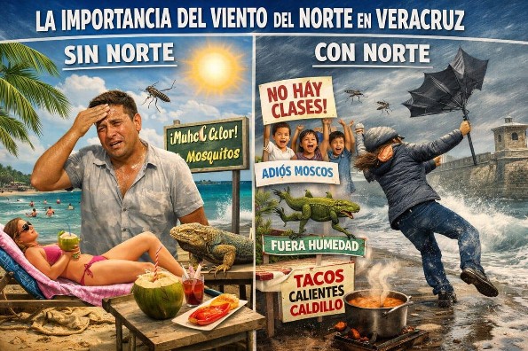 ¡Ya entró el Norte! El aire acondicionado natural que el puerto necesitaba ¡Conoce su importancia!