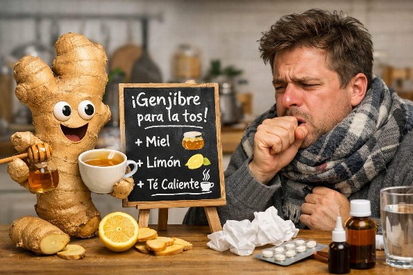 Jengibre: ¿Remedio ancestral o arma de destrucción masiva contra la flema?