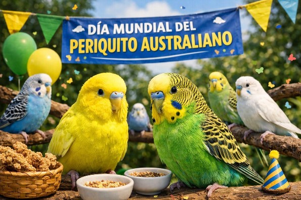 ¿Sabías que los periquitos australianos pueden predecir la lluvia? Datos curiosos de estas aves