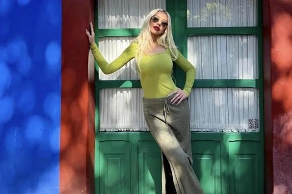 Christina Aguilera visita el Museo Frida Kahlo en CDMX y se la acaban en redes 