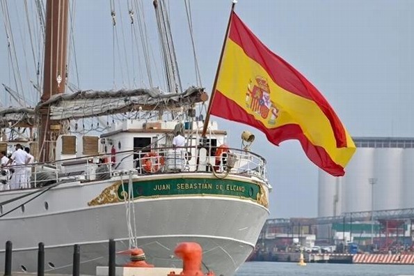 Días y horarios para visitar el buque español Juan Sebastián de Elcano en Veracruz