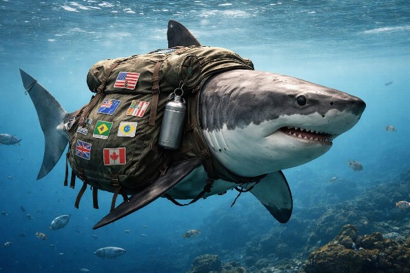 ¡Monitorean tiburón blanco viajero cerca de Veracruz! ¡Aquí lo que se sabe!