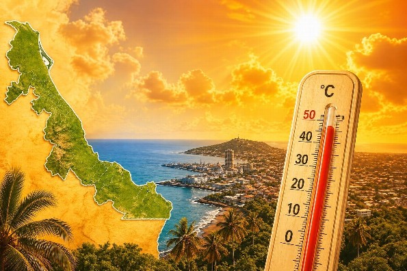 ¡A apagarse! Ola de calor provoca apagones y sensación térmica extrema en Veracruz