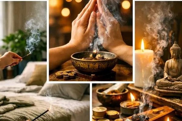 Ritual con incienso para atraer riqueza, prosperidad y paz a tu hogar  