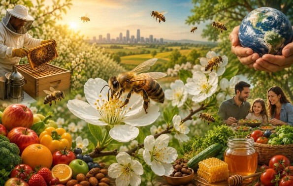 El colapso silencioso: Esto es lo que pasaría a los humanos si se extinguen las abejas