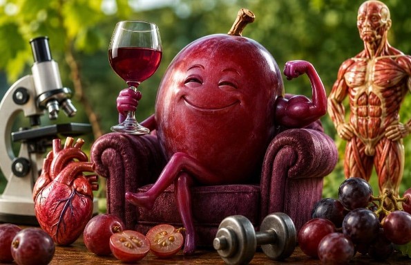¡Pásame la uva! El resveratrol y cómo envejecer como los buenos vinos