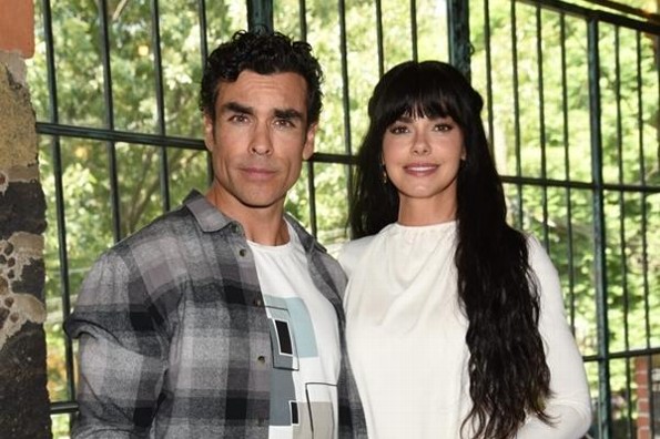 Livia Brito y Gonzalo García Vivanco graban la telenovela 