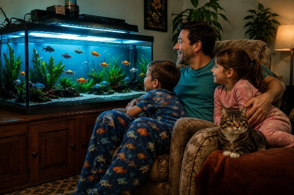 ¡Te baja el estrés! Los beneficios de tener un acuario en casa: salud, paz y naturaleza