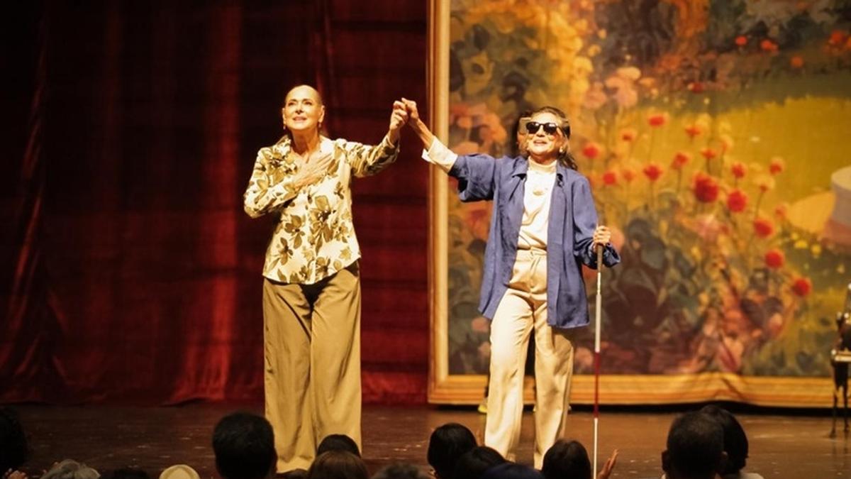 Cómo envejecer con gracia: Ofelia Medina e Isaura Espinoza dan lección de vida en Veracruz