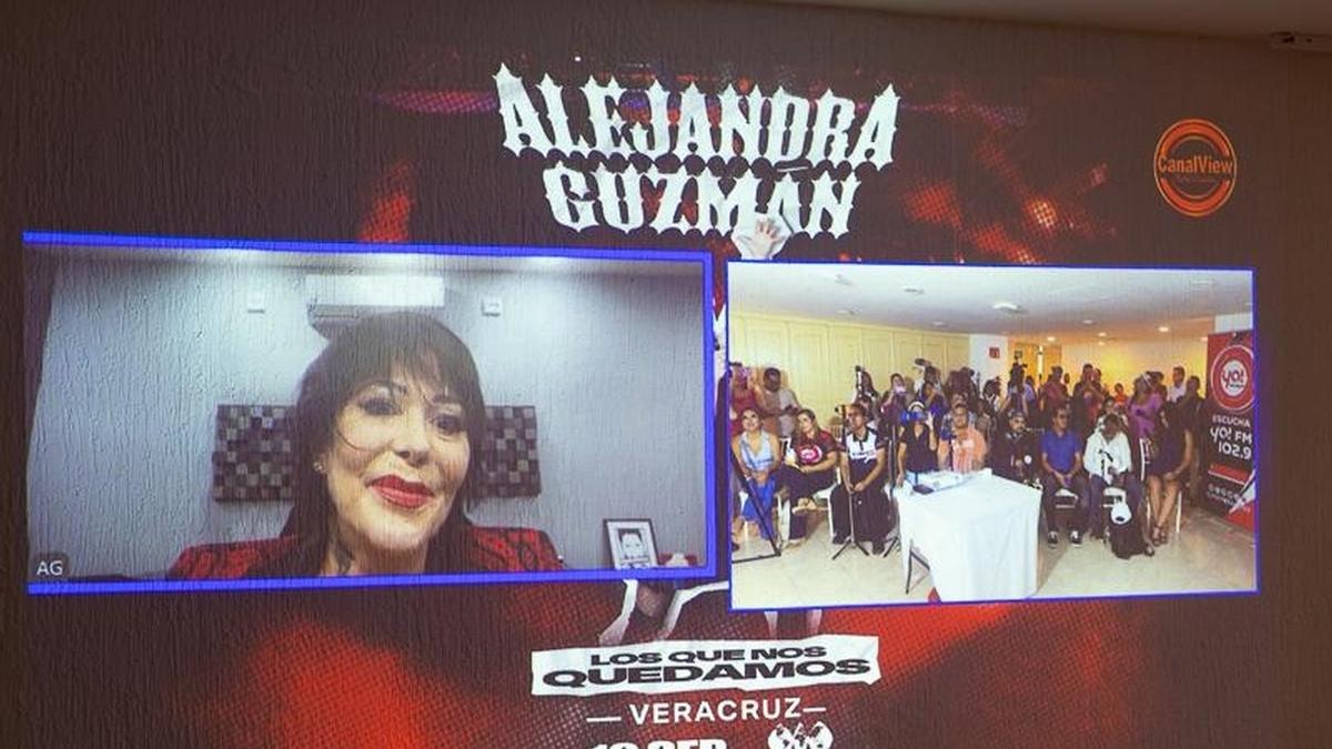 ¡Alejandra Guzmán sí viene a Veracruz! La Reina del Rock confirma su concierto