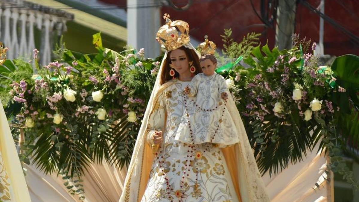 Todo listo en Alvarado para las fiestas de la Virgen del Rosario 