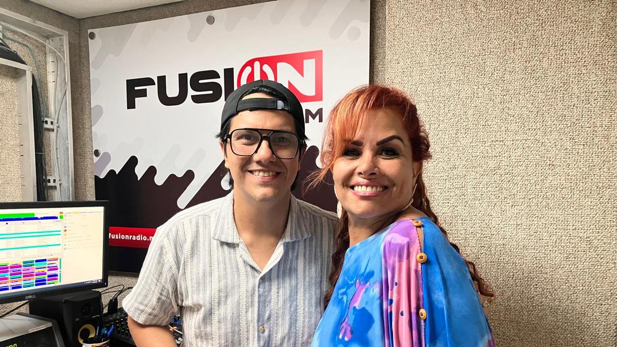 Diana Vanoni visita FUSIÓN y anuncia una noche de romance con Los Dandys en Veracruz
