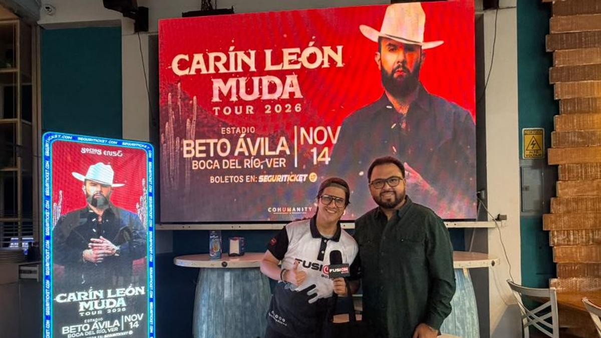 Carín León en Veracruz - Empresarios confirman concierto y precios accesibles