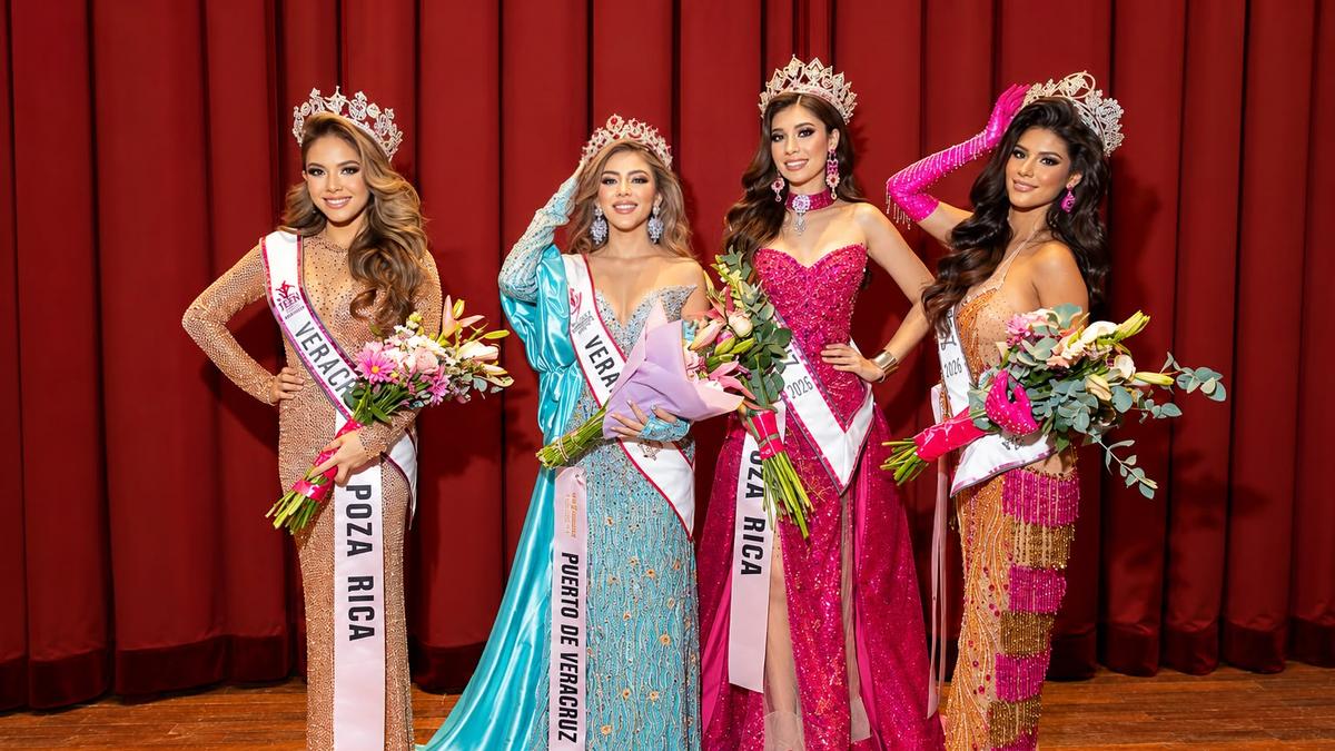 ¡Noche de coronas y emociones! Veracruz elige a sus nuevas reinas de belleza