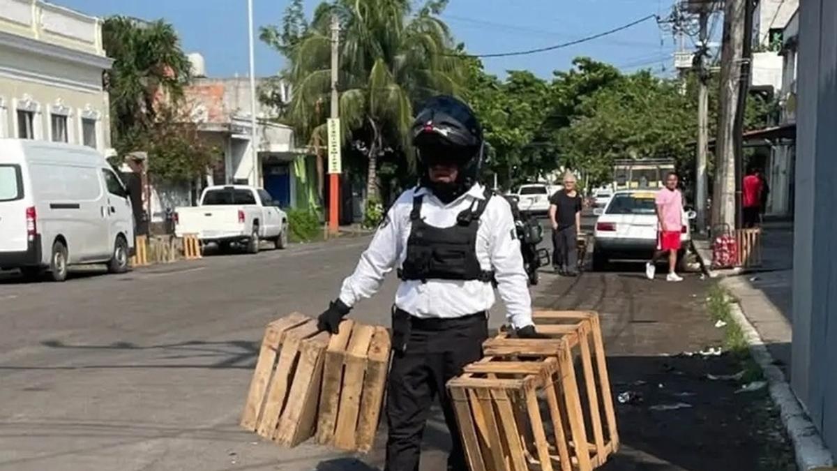 ¿Cómo reportar apartado de lugares con objetos en Veracruz?
