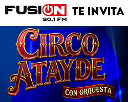 CIRCO ATAYDE CON ORQUESTA EN FORO BOCA
