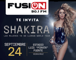 Shakira en Veracruz